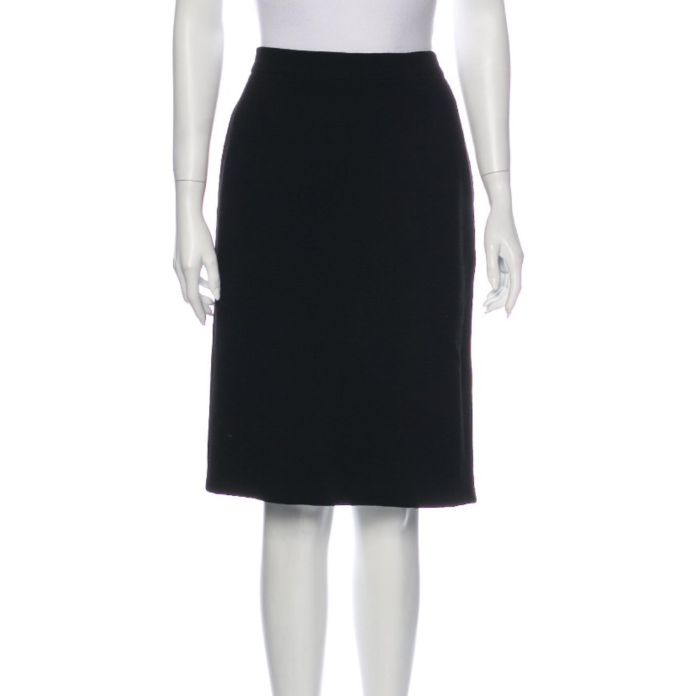 Black Yves Saint Laurent Skirt Size 12